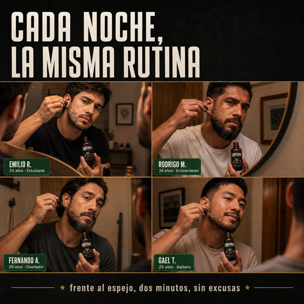 Tónico Activador de Barba LUMBERMAN - vista 5